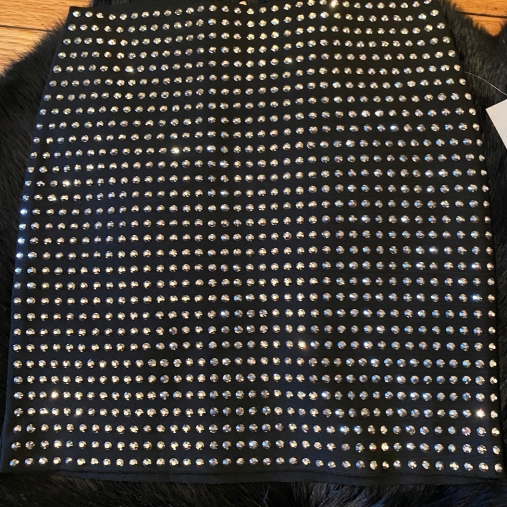 Forever 21 Studded Mini Skirt